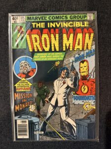 Iron Man #125 front cover