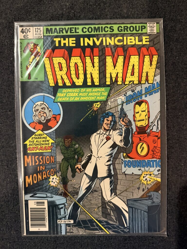Iron Man #125 front cover