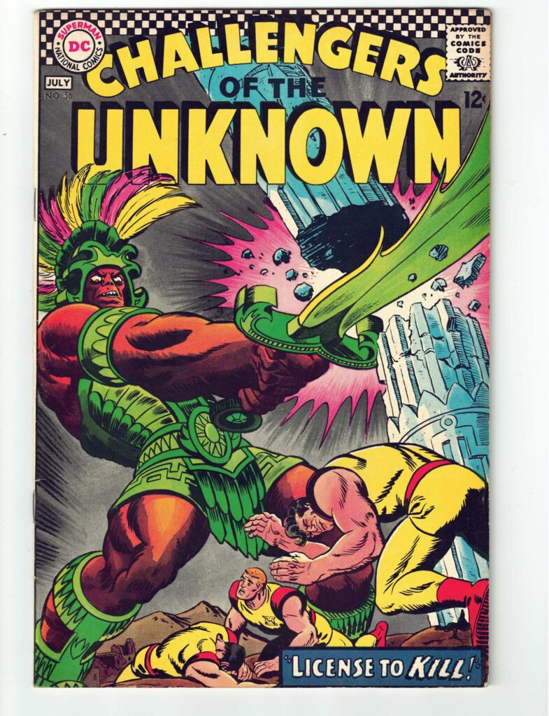 Challengers of the Unknown #56 front cover