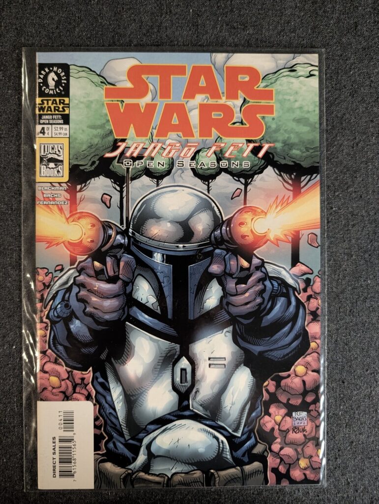 Star Wars: Jango Fett - Open Seasons #4 front cover