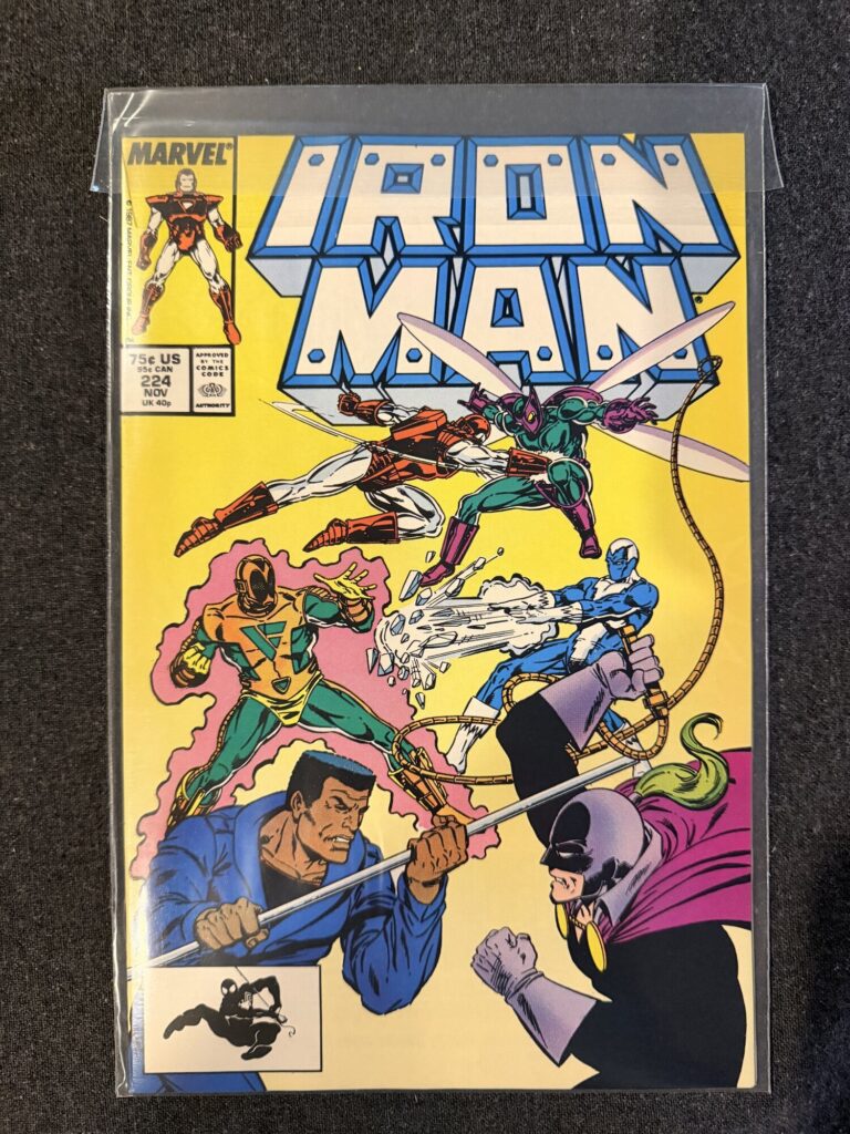 Iron Man #224 front cover