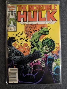 The Incredible Hulk #329 front cover