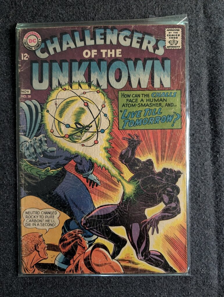 Challengers of the Unknown #58 front cover