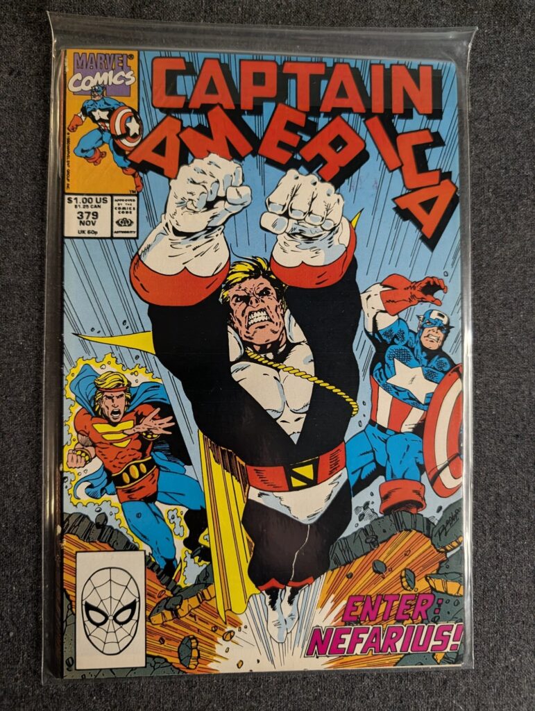 Captain America #379 front cover