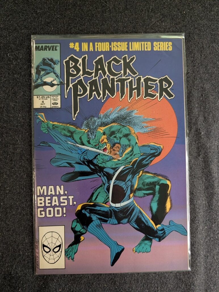 Black Panther #4 front cover