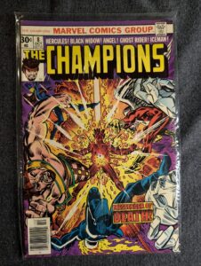 The Champions #8 front cover