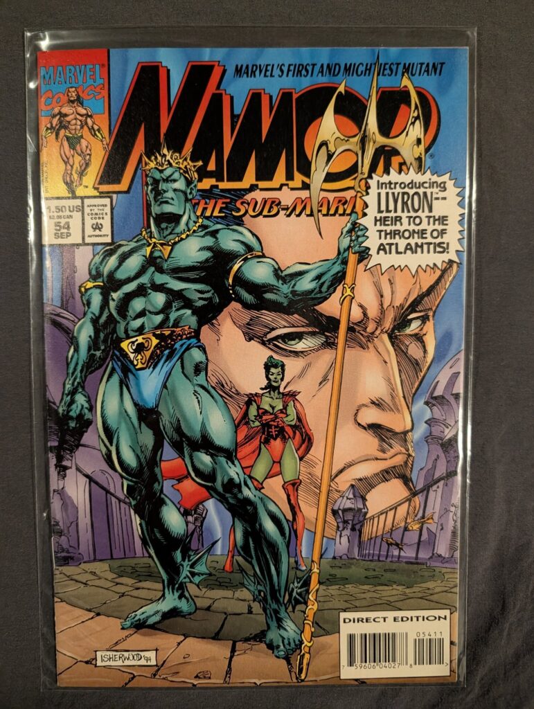 Namor, the Sub-Mariner #54 front cover