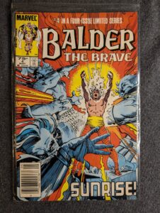 Balder the Brave #4 front cover