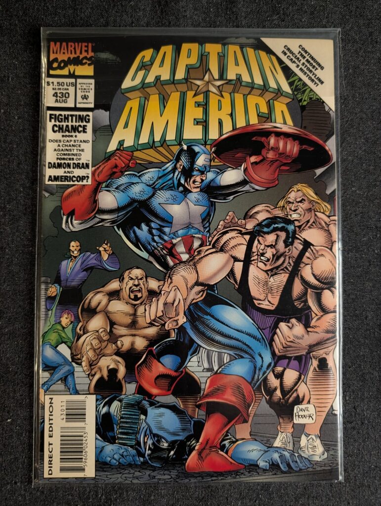 Captain America #430 front cover
