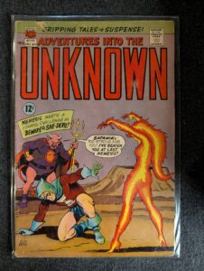 Adventures into the Unknown #164 front cover