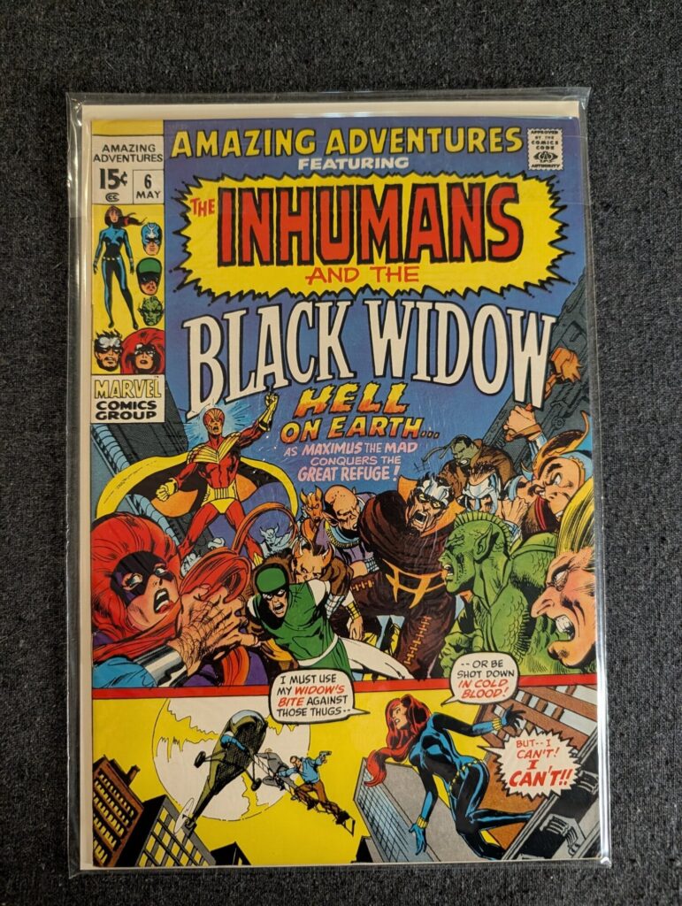 Amazing Adventures #6 front cover