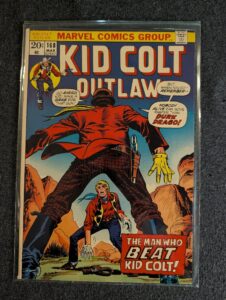 Kid Colt Outlaw #168 front cover
