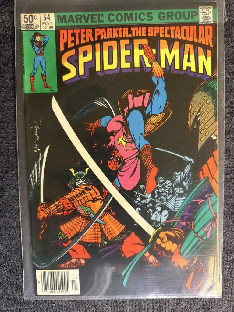 The Spectacular Spider-Man #54 front cover