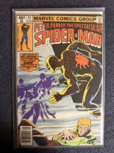 The Spectacular Spider-Man #43 front cover