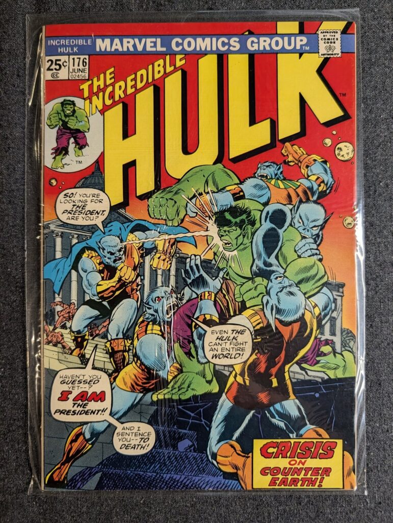 The Incredible Hulk #176 front cover