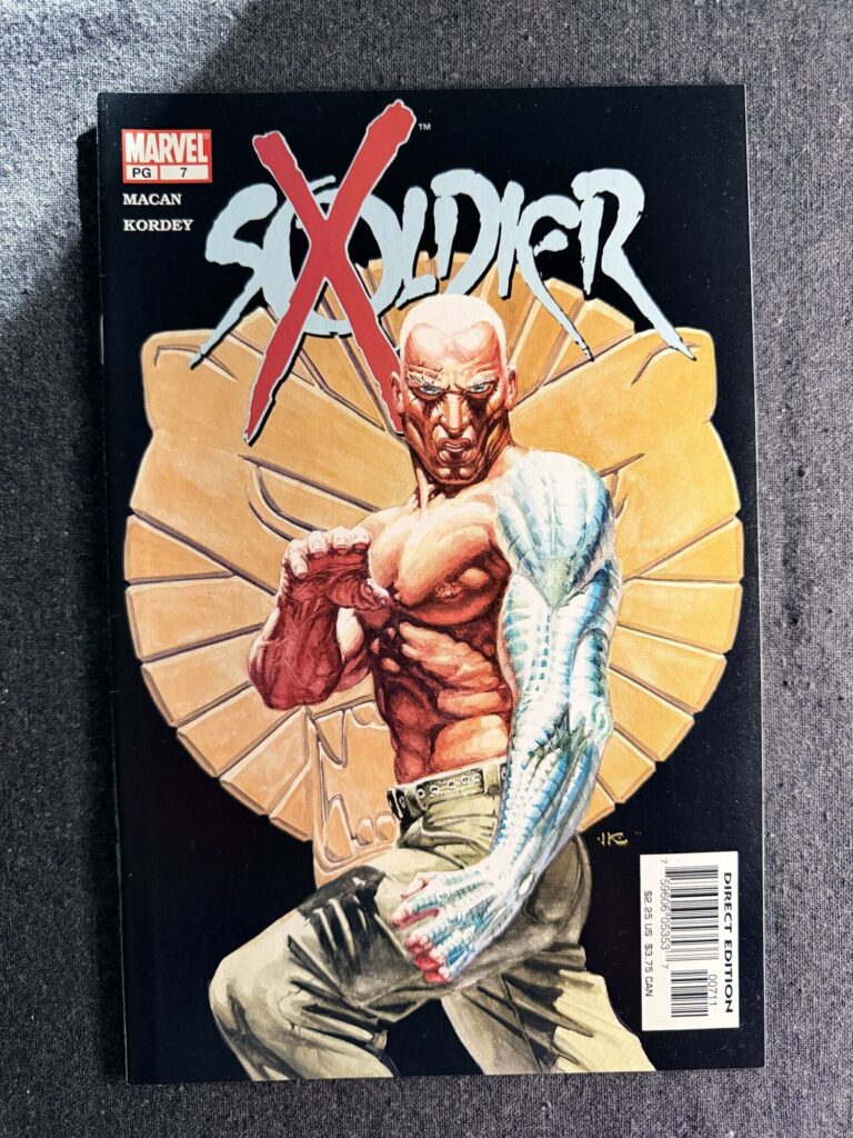 Soldier X #7 front cover