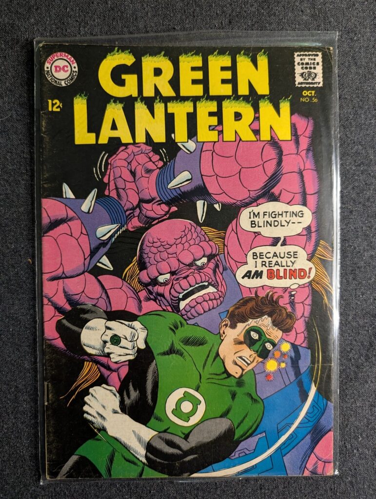 Green Lantern #56 front cover