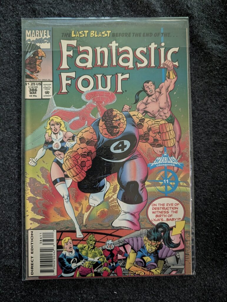 Fantastic Four #386 front cover