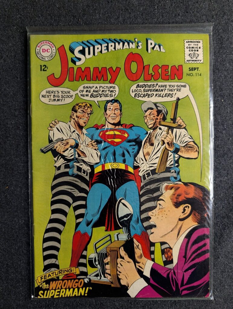 Superman's Pal Jimmy Olsen #114 front cover