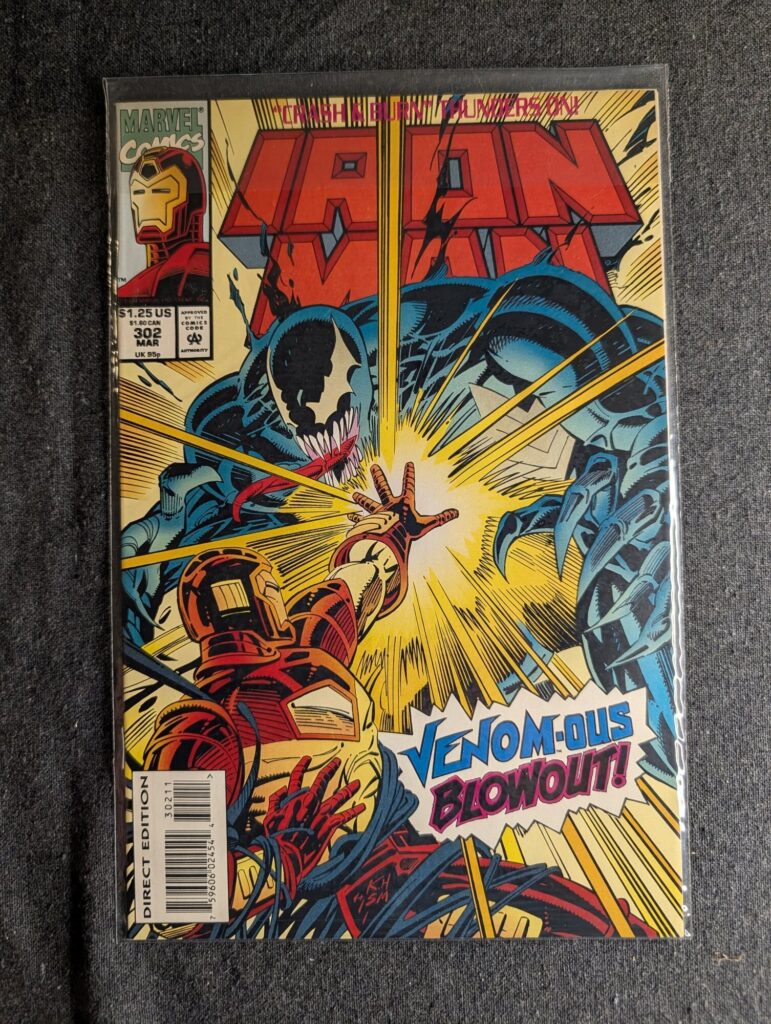 Iron Man #302 front cover