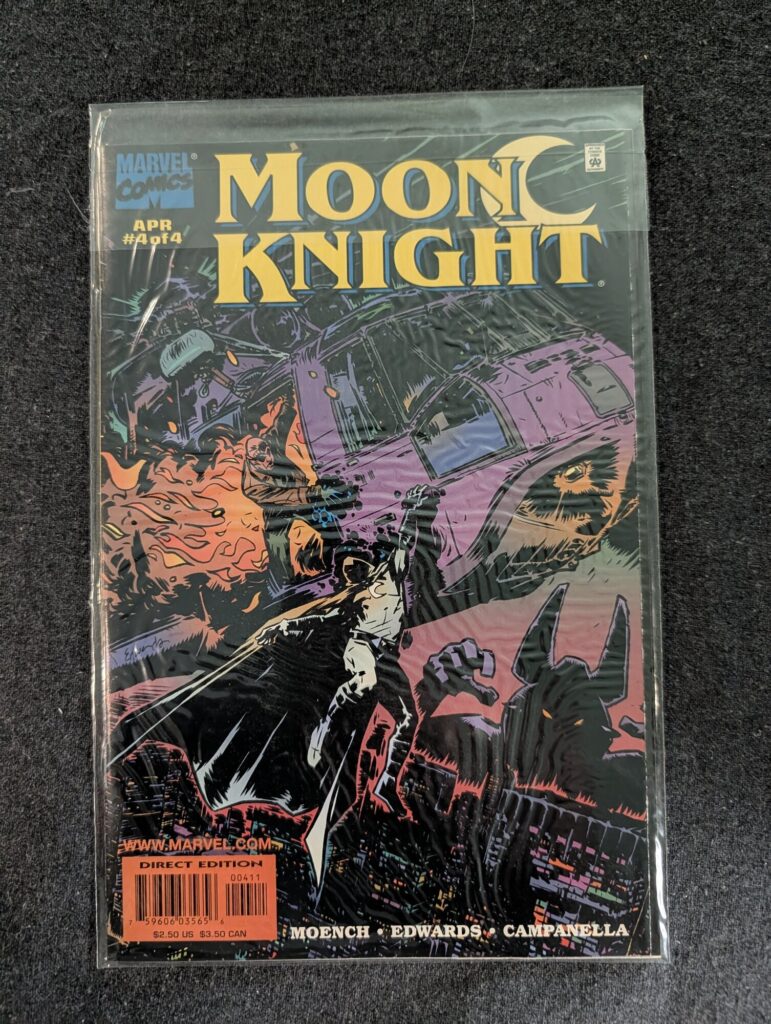 Moon Knight #4 front cover