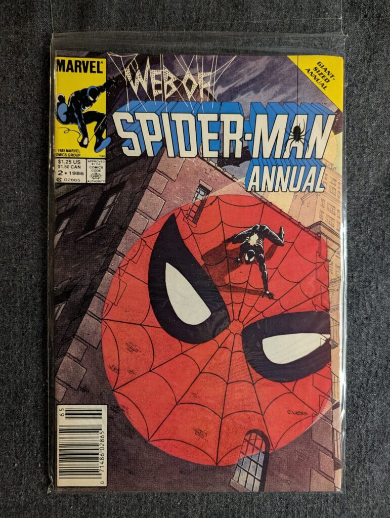 Web of Spider-Man Annual #2 front cover