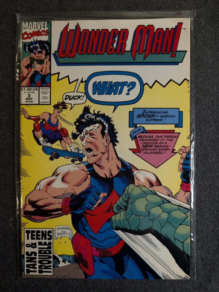 Wonder Man #3 front cover