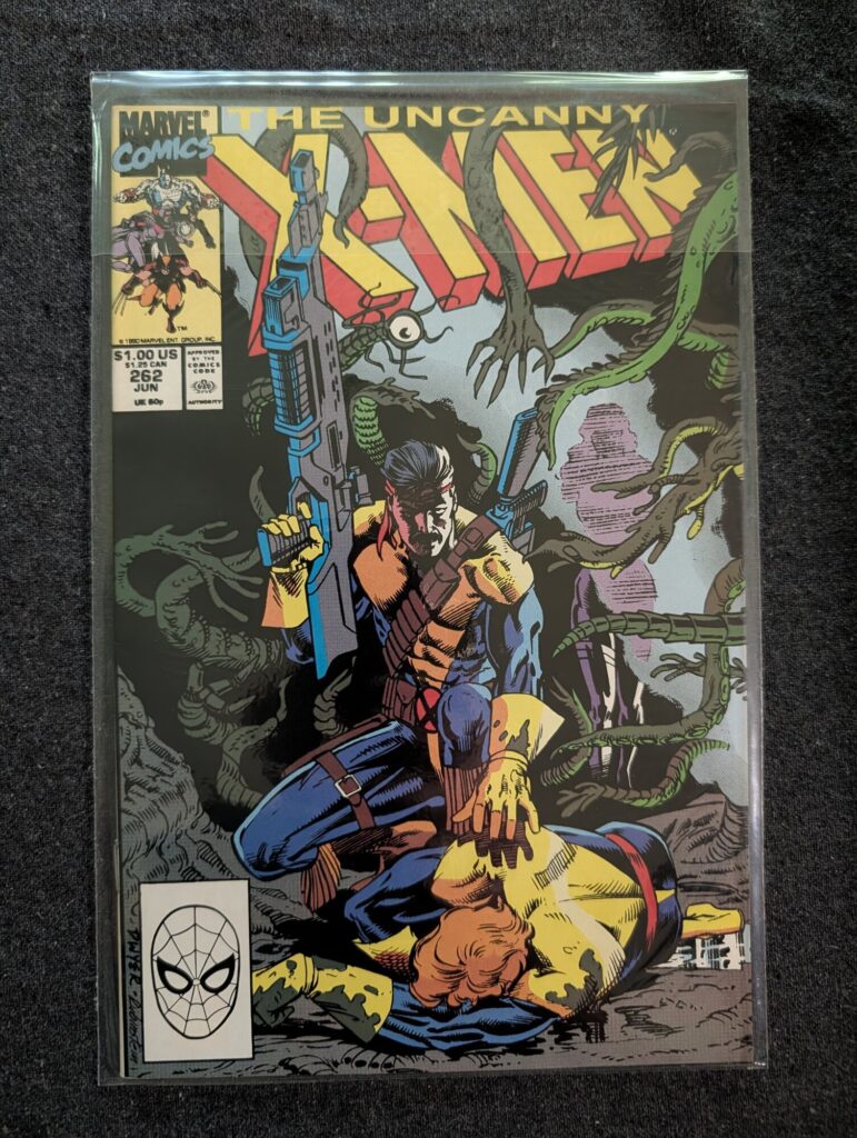 The Uncanny X-Men #262 front cover