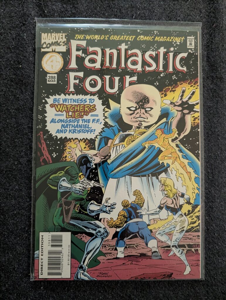 Fantastic Four #398 front cover