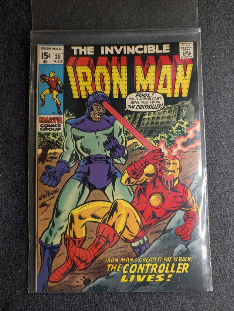 Iron Man #28 front cover