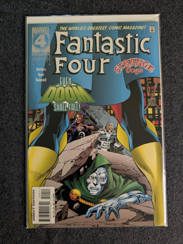 Fantastic Four #409 front cover