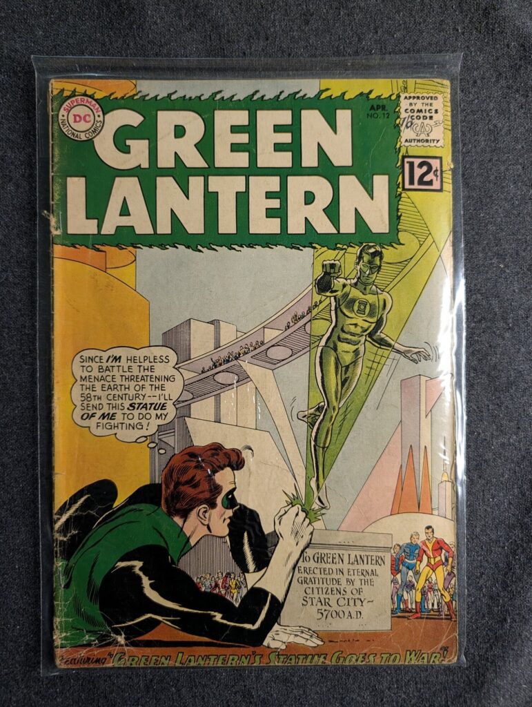 Green Lantern #12 front cover