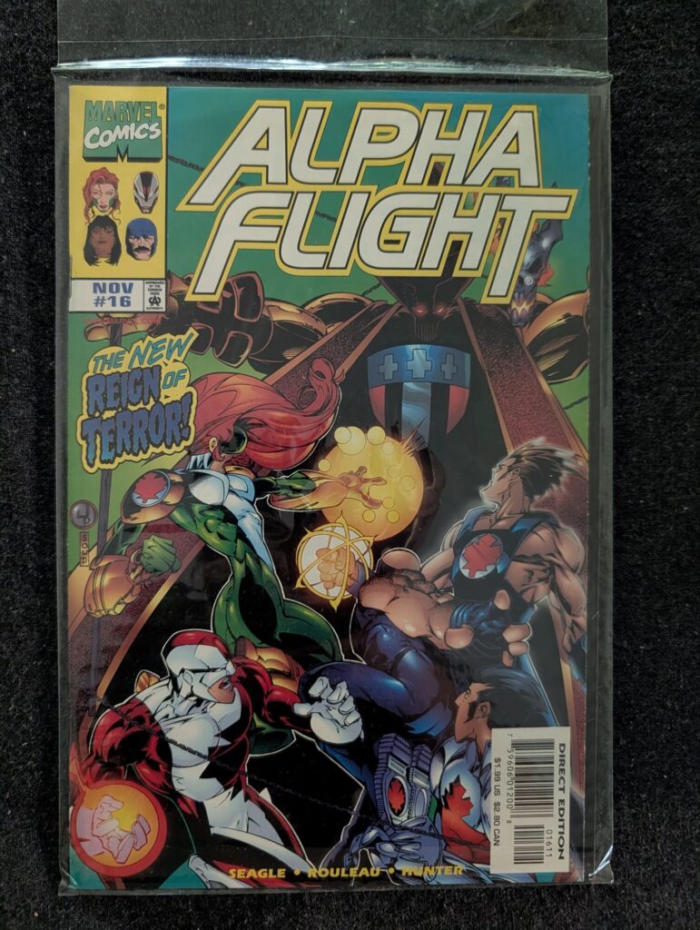 Alpha Flight #16 front cover