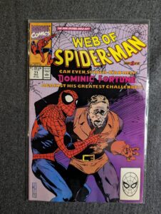 Web of Spider-Man #71 front cover