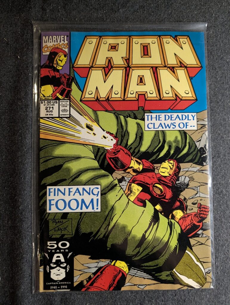 Iron Man #271 front cover