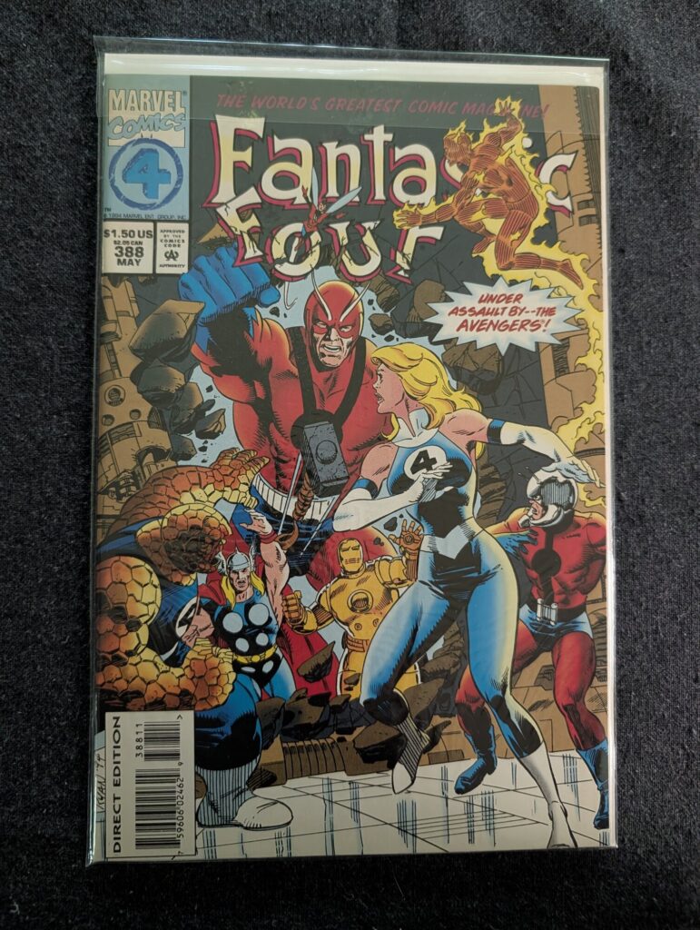 Fantastic Four #388 front cover