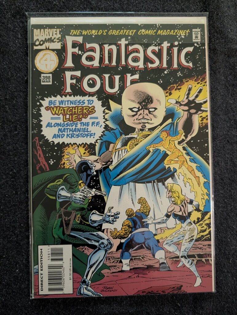 Fantastic Four #398 front cover