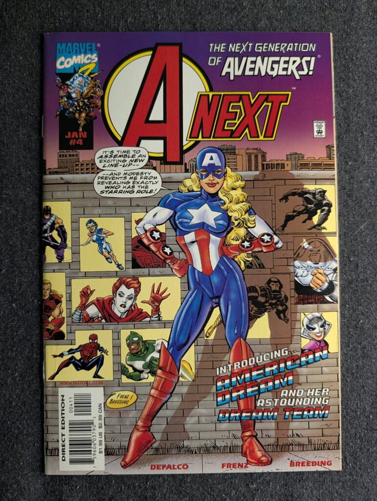 A-Next #4 front cover