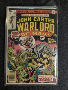 John Carter, Warlord of Mars #1 front cover