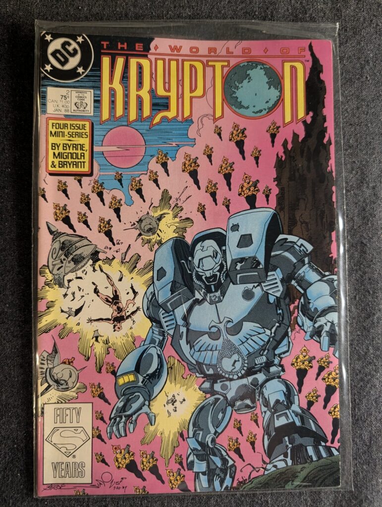 The World of Krypton #2 front cover