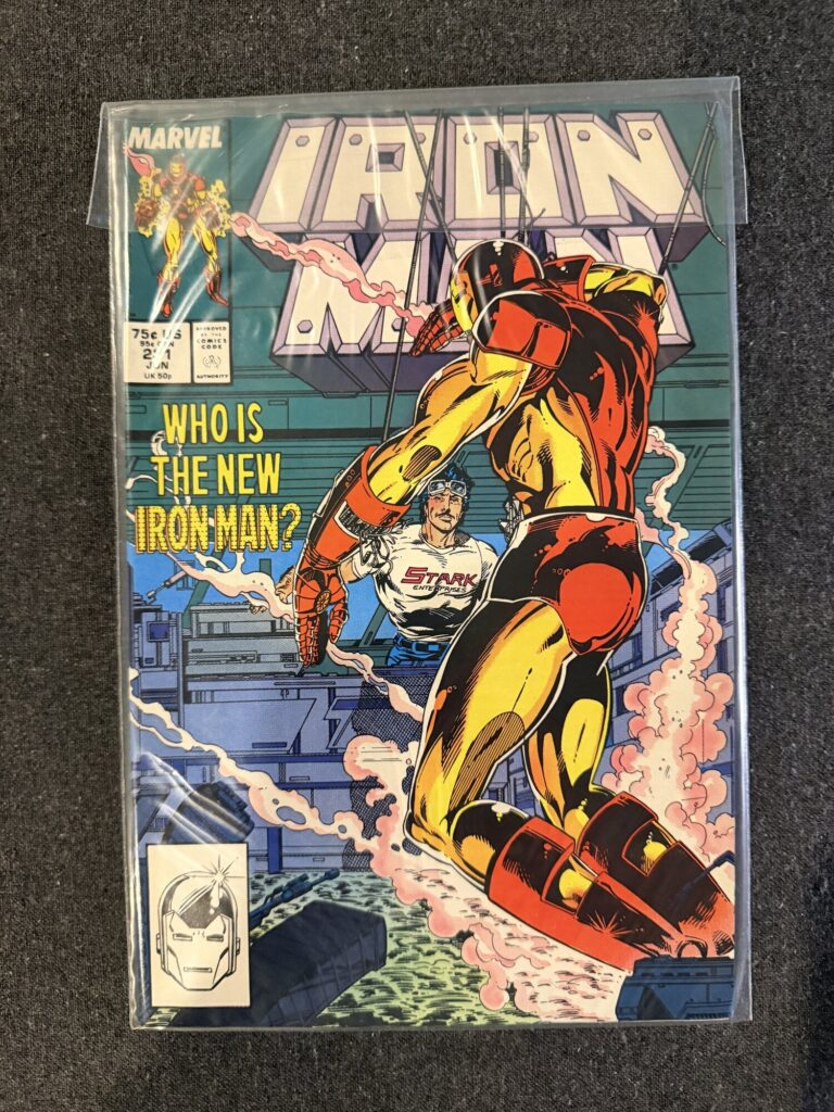 Iron Man #231 front cover
