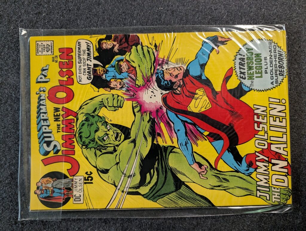 Superman's Pal Jimmy Olsen #136 front cover
