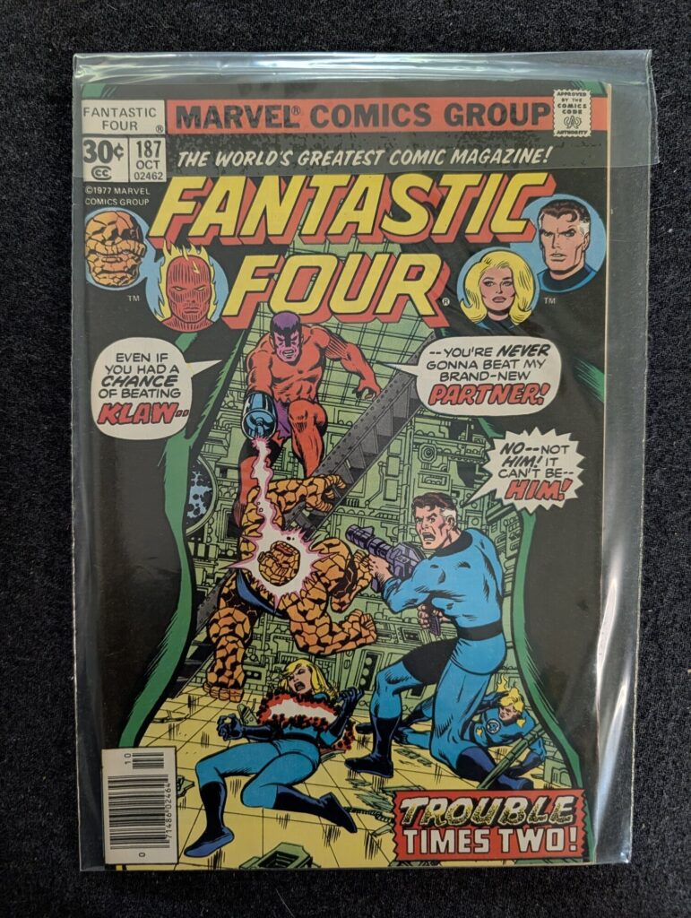 Fantastic Four #187 front cover