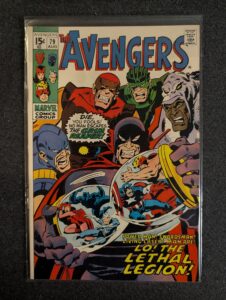The Avengers #79 front cover