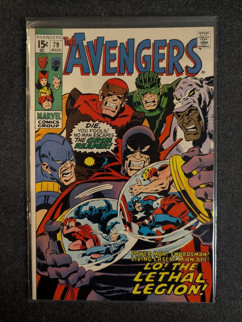 The Avengers #79 front cover