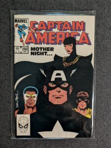Captain America #290 front cover