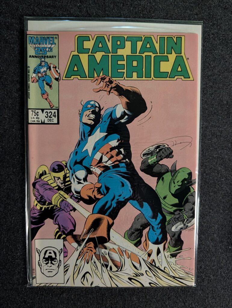 Captain America #324 front cover