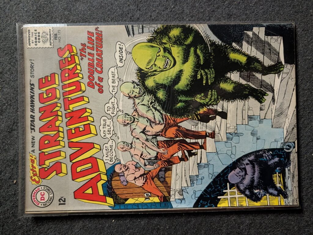 Strange Adventures #173 front cover