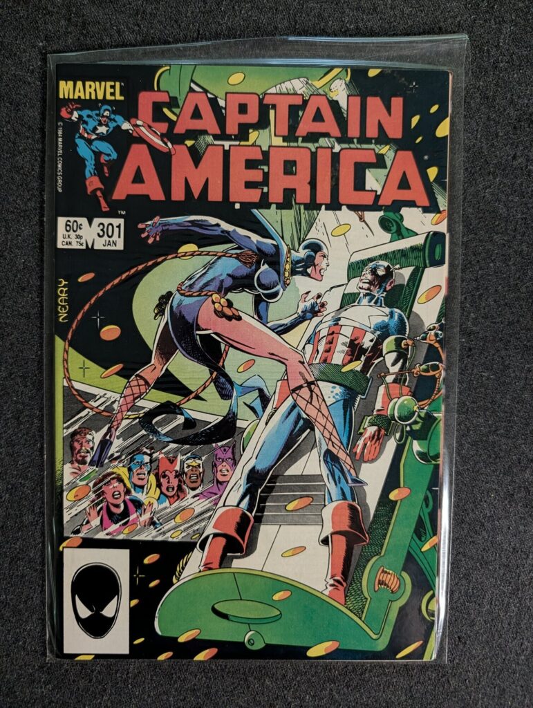 Captain America #301 front cover