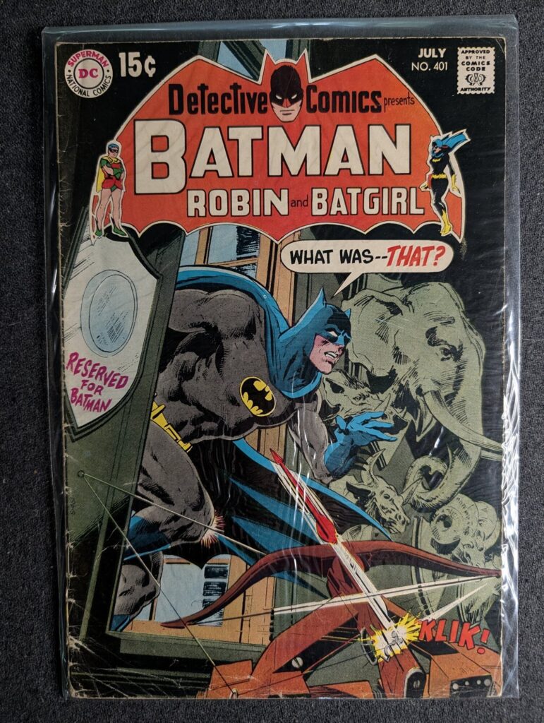 Detective Comics #401 front cover